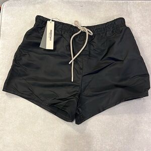 Fear of God Essentials Nylon Running Short Black Men's L